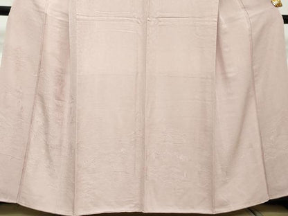 平和屋着物●無地絵羽訪問着　祇園祭　淡紅藤色　正絹　逸品　DABI2373ud