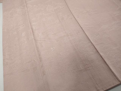 平和屋着物●無地絵羽訪問着　祇園祭　淡紅藤色　正絹　逸品　DABI2373ud