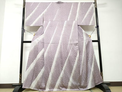 平和屋着物●訪問着　総絞り　霞文　ますいわ屋扱い　正絹　逸品　DABI2375ud