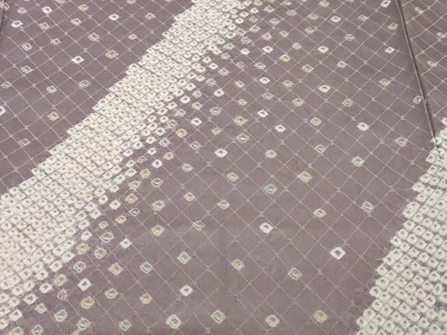 平和屋着物●訪問着　総絞り　霞文　ますいわ屋扱い　正絹　逸品　DABI2375ud