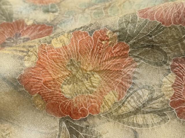 平和屋着物●豪華色留袖　絞り　辻が花　暈し染め　金彩　正絹　逸品　DABI2379ud