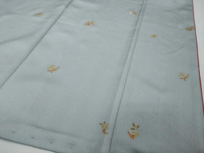 平和屋着物●上質な小紋　南天文　金彩　正絹　逸品　DABI2389ud