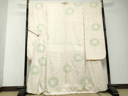 平和屋着物●豪華振袖　総絞り　舞花文　正絹　逸品　DABI2395ud