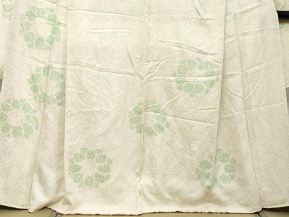 平和屋着物●豪華振袖　総絞り　舞花文　正絹　逸品　DABI2395ud