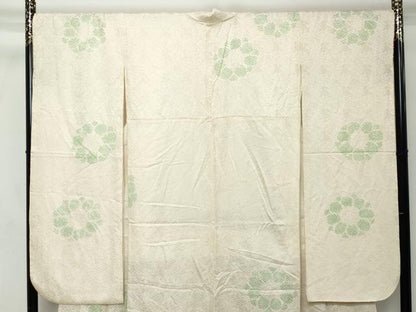 平和屋着物●豪華振袖　総絞り　舞花文　正絹　逸品　DABI2395ud