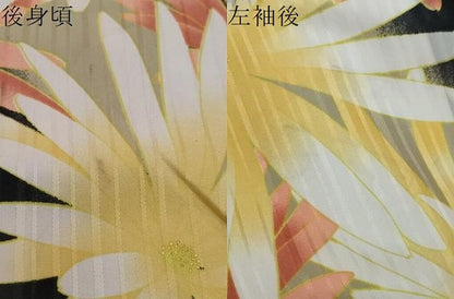 平和屋着物●豪華振袖　舞花文　洗える着物　未使用　DABI2396ud