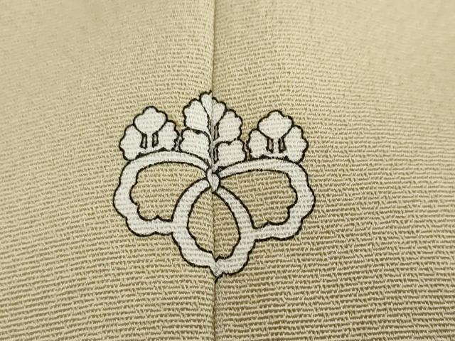 平和屋着物●訪問着　駒刺繍　箔散らし文　暈し染め　金銀彩　正絹　逸品　DABI2409ud