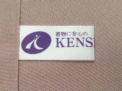 平和屋着物●豪華色留袖　駒刺繍　色紙草花文　金彩　健勝苑扱い　ロング丈　正絹　逸品　DABI2410ud