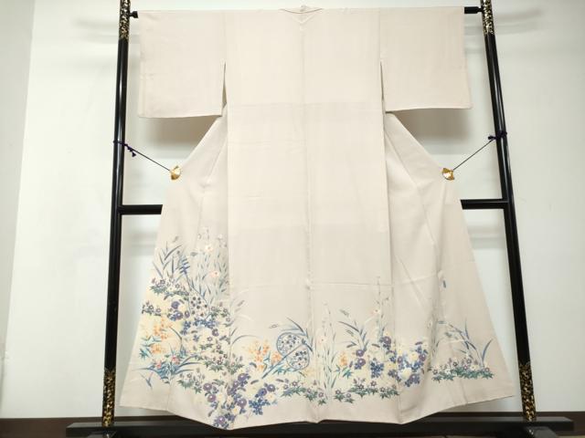 平和屋着物●豪華色留袖　友禅　作家物　楽器草花文　暈し染め　正絹　逸品　DABI2412ud