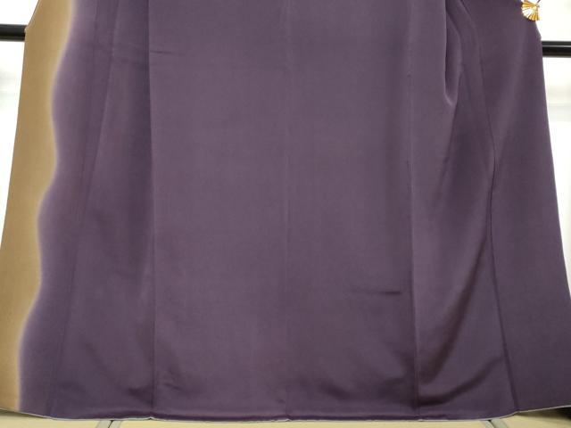 平和屋着物●訪問着　霞文　暈し染め　鬼しぼ縮緬　正絹　逸品　DABI2420ud