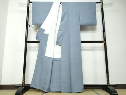 平和屋着物●江戸小紋　作家物　草木染　鮫小紋柄　正絹　逸品　DABI2425ud