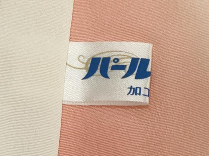 平和屋着物●上質な小紋　総刺繍　手毬文　正絹　逸品　DABI2436ud
