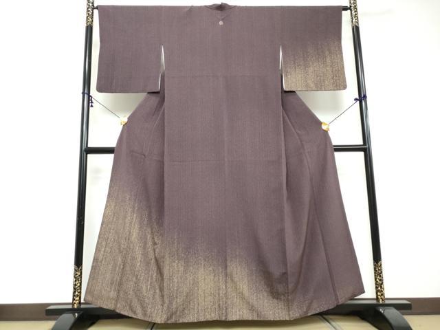 平和屋着物●訪問着　霞文　金彩　正絹　逸品　DABI2458ud