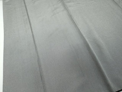 平和屋着物●江戸小紋　万筋　黒色×白色　正絹　逸品　DABI2468ud