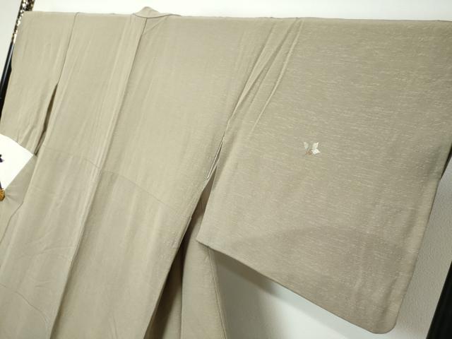 平和屋着物●染色作家　奥田祐斎　訪問着　刺繍　南天文　暈し染め　金糸　正絹　逸品　DABI2513ud