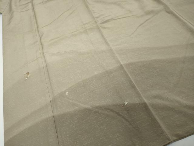 平和屋着物●染色作家　奥田祐斎　訪問着　刺繍　南天文　暈し染め　金糸　正絹　逸品　DABI2513ud