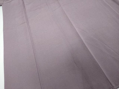 平和屋着物●上質な色無地　二藍色　正絹　逸品　未使用　DABI2518ud