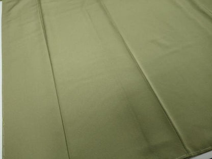 平和屋着物●上質な色無地　油色　正絹　逸品　未使用　DABI2520ud