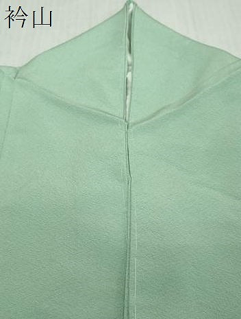 平和屋着物●上質な色無地　青磁鼠色　正絹　逸品　DABI2522ud