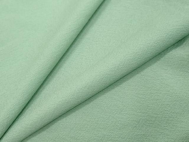 平和屋着物●上質な色無地　青磁鼠色　正絹　逸品　DABI2522ud