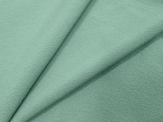 平和屋着物●上質な色無地　青竹色　正絹　逸品　DABI2524ud