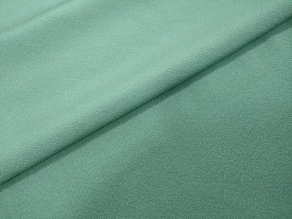 平和屋着物●本草木染作家　瑞鳳　色無地　錆浅葱色　正絹　逸品　DABI2527ud