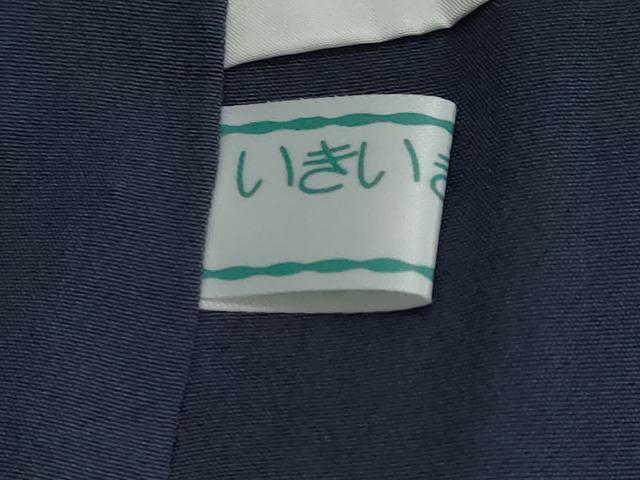 平和屋着物●和紙染染色作家・植村彩弘　小紋　抽象文様　暈し染め　正絹　逸品　DABI2531ud