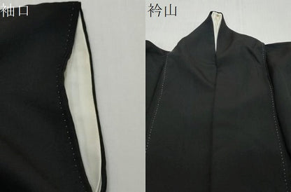 平和屋着物●豪華黒留袖　御所車人物風景文　金彩　友記本金箔　正絹　逸品　DABI2540ud