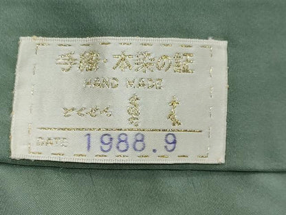 平和屋着物●結城紬　100亀甲　総詰め　正絹　逸品　DABI2560ud