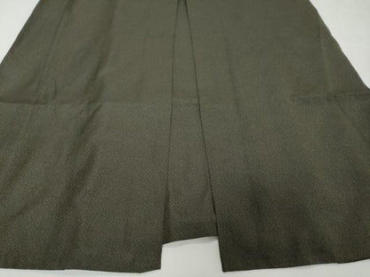 平和屋着物●男性　行灯袴　抽象文様　正絹　逸品　DABI2563ud