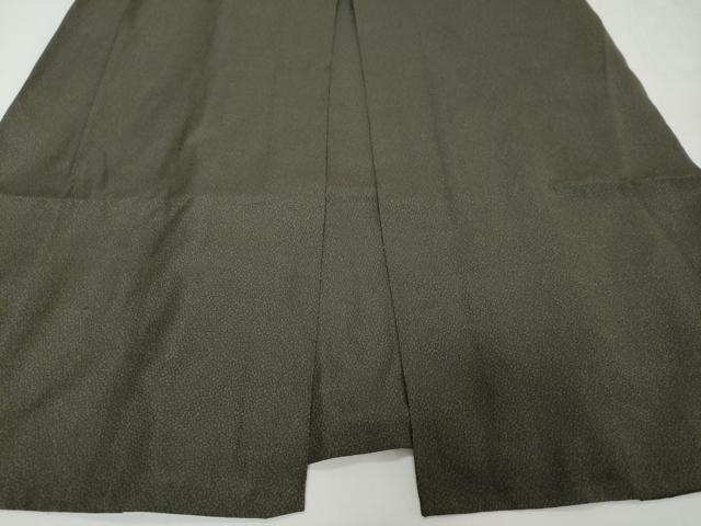 平和屋着物●男性　行灯袴　抽象文様　正絹　逸品　DABI2563ud