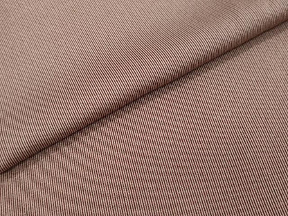 平和屋着物●江戸小紋　万筋　浅蘇芳色×白色　正絹　逸品　DABI2571ud