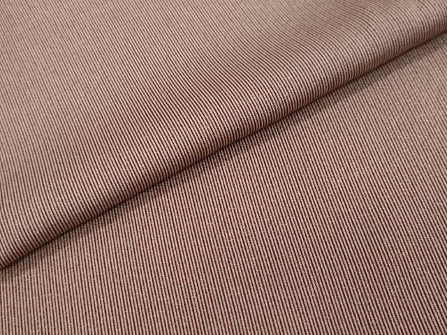 平和屋着物●江戸小紋　万筋　浅蘇芳色×白色　正絹　逸品　DABI2571ud