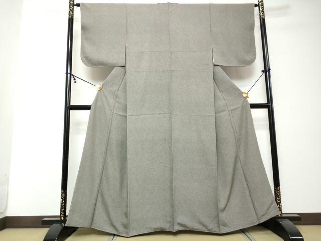 平和屋着物●江戸小紋　鮫小紋柄　正絹　逸品　未使用　DABI2576ud