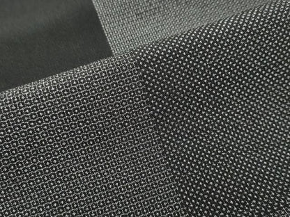 平和屋着物●本塩沢　110亀甲　市松文様　正絹　逸品　DABI2620ud