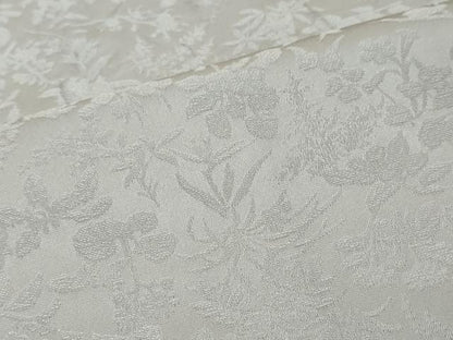 平和屋着物●無地絵羽訪問着　草花丸文　暁鼠色　ほていや扱い　正絹　逸品　未使用　DABI2635ud