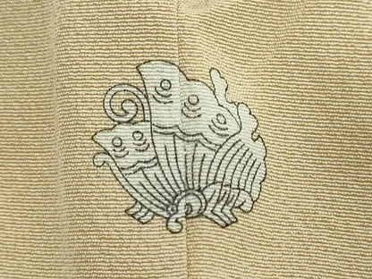 平和屋着物●豪華色留袖　駒刺繍　几帳宝尽くし花文　金彩　正絹　逸品　DABI2639ud