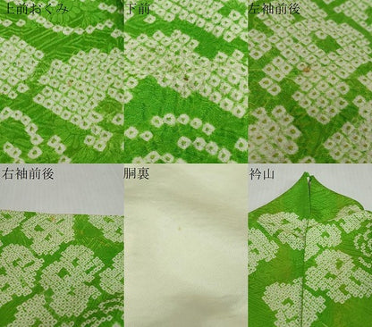 平和屋着物●豪華振袖　総絞り　花尽くし文　正絹　逸品　DABI2641ud