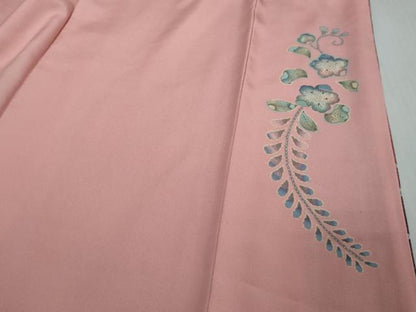 平和屋着物●訪問着　辻が花　暈し染め　金彩　正絹　逸品　DABI2692ud