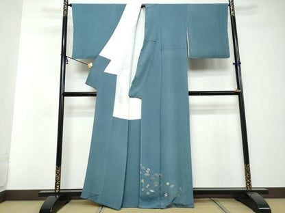 平和屋着物●豪華色留袖　作家物　宝尽くし文　鬼しぼ縮緬　正絹　逸品　未使用　DABI2693ud