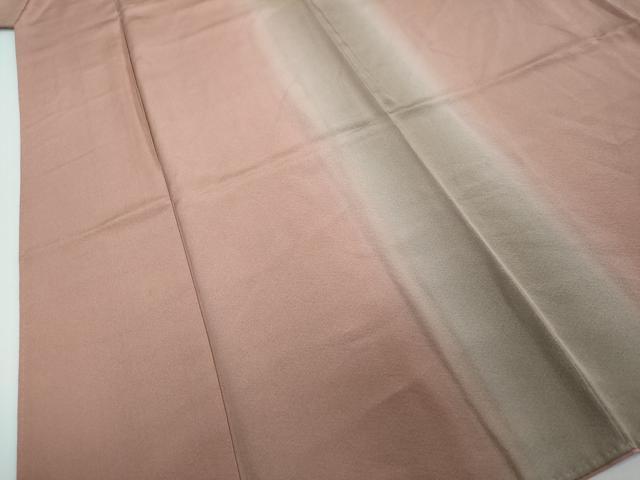 平和屋着物●上質な小紋　霞文　暈し染め　正絹　逸品　DABI2694ud