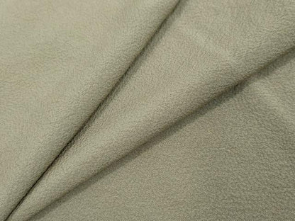 平和屋着物●上質な色無地　砂色　正絹　逸品　DABI2716ud