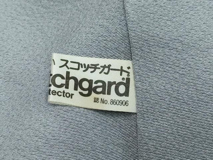 平和屋着物●上質な色無地　藤鼠色　正絹　逸品　未使用　DABI2724ud