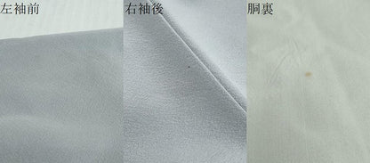 平和屋着物●上質な色無地　藤色　正絹　逸品　DABI2727ud