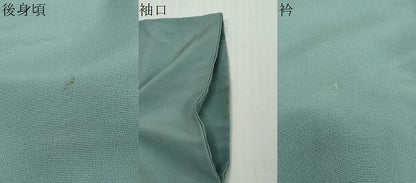 平和屋着物●上質な色無地　舛花色　正絹　逸品　DABI2729ud
