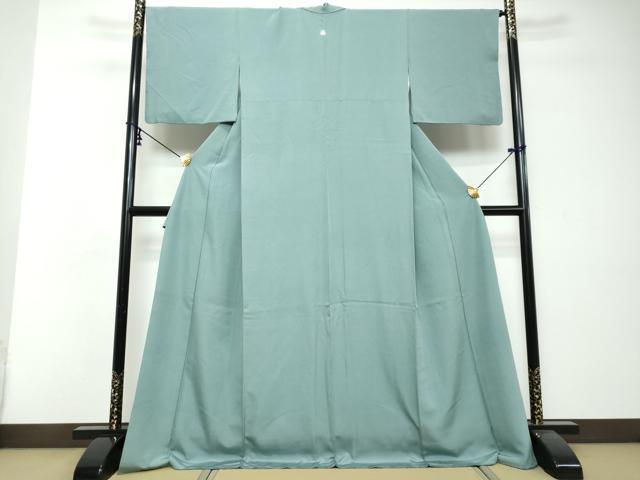平和屋着物●上質な色無地　舛花色　正絹　逸品　DABI2729ud