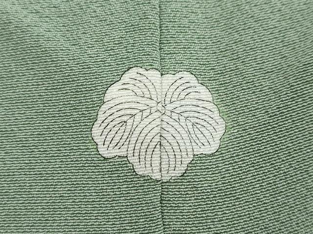 平和屋着物●上質な色無地　夏虫色　正絹　逸品　未使用　DABI2735ud