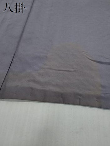 平和屋着物▼上質な小紋　総絞り　菱文　正絹　逸品　DABI2741ud