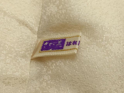 平和屋着物●訪問着　吉祥雪輪草花文　暈し染め　金彩　さが美扱い　正絹　逸品　DABI2750ud