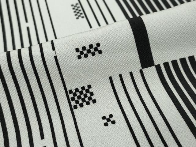 平和屋着物●上質な小紋　箔散らし文　正絹　逸品　未使用　DABI2754ud